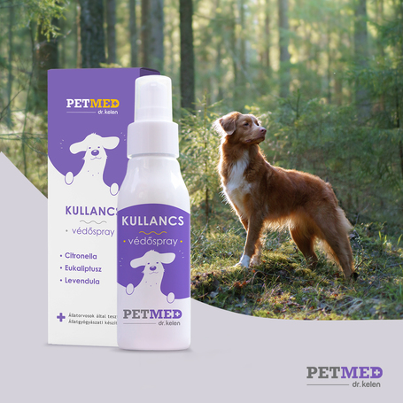 Dr. Kelen PetMed kullancs elleni védőspray kutyáknak és macskáknak