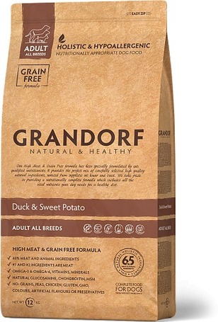 Grandorf Grain Free Duck & Sweet Potato Adult All Breeds
