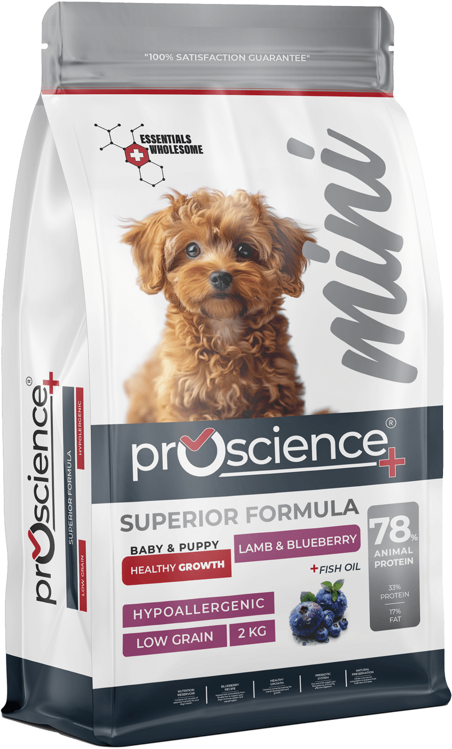 ProScience Mini Puppy Dog Lamb & Blueberry