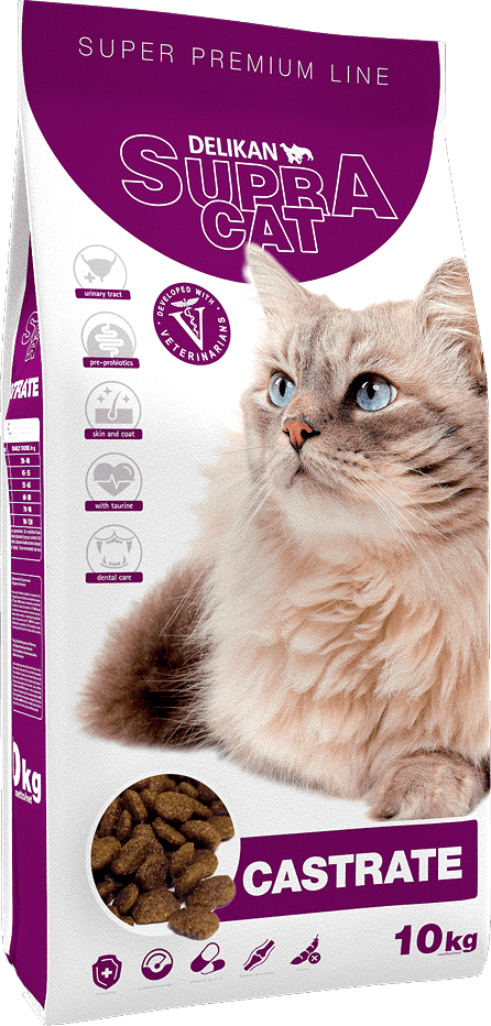 Supra Cat Castrat - Hrană pentru pisici sterilizate