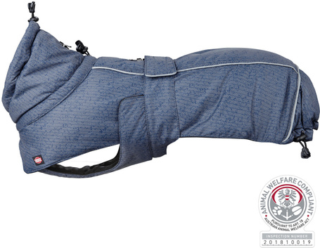 Trixie Prime vízálló teflon bevonatú kutyakabát kék színben