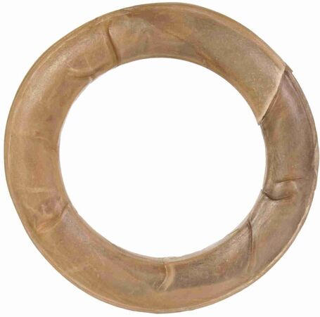 Trixie csomagolt préselt rágókarika kutyák részére | Szárított marhabőrből készül