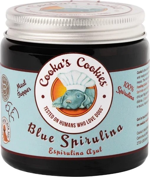Suport natural cu spirulina albastră de la Cooka - zoom