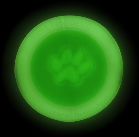 West Paw Zisc Glow - Világító frizbi
