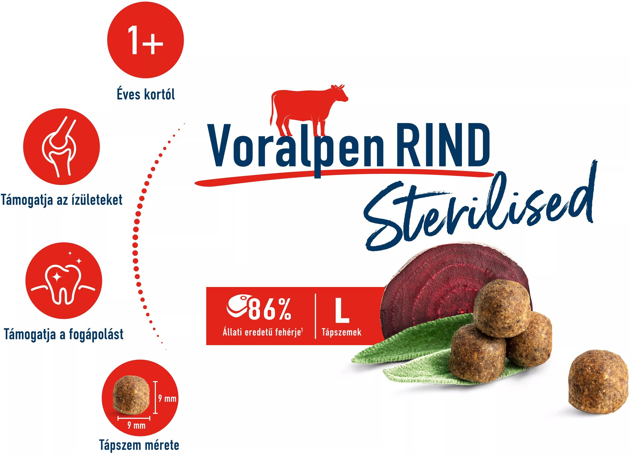 Happy Cat Adult Sterilised Bavarian Beef Voralpen Rind - zoom