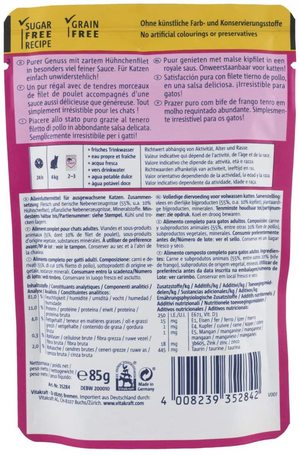 Vitakraft Poésie Délice Chicken szószos eledel macskáknak alutasakban