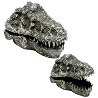 T-Rex koponya levegőporlasztós akvárium dekoráció