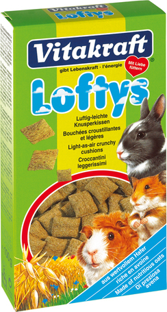 Vitakraft Lofty's rágcsáló jutalomfalat zabbal és komócsinnal