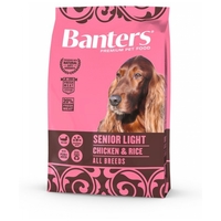 Visán Optima / Banters Dog Senior & Light energiacsökkentett táp idős kutyáknak