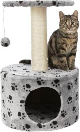 Trixie Toledo tappancs mintás kaparófa és fekhely szőrlabdával kiscicáknak