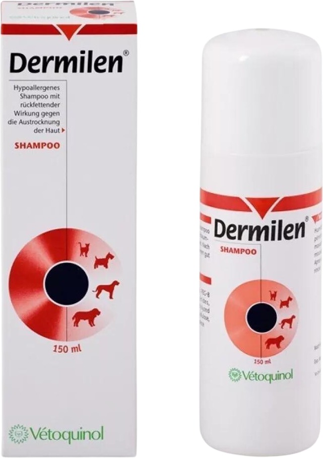 Dermilen șampon pentru câini și pisici - zoom