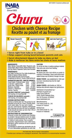 Inaba Cat Churu püré macskáknak változatos ízekben