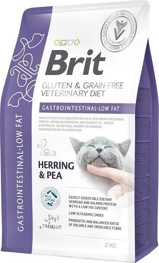 Brit GF Veterinary Diets Cat Gastrointestinal Low Fat - zoom