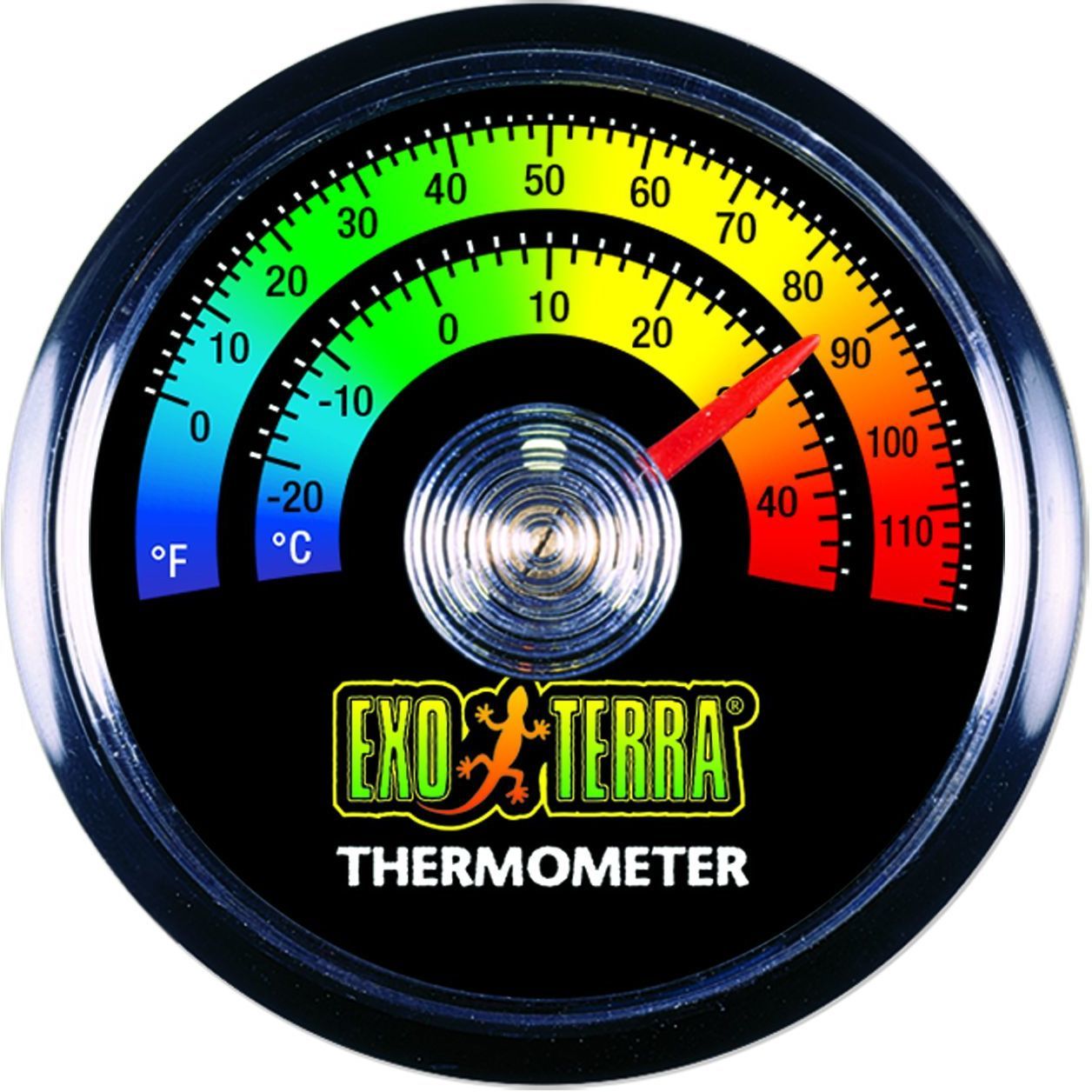 Exo Terra Thermometer – Termometru analog cu ventuză Terariu