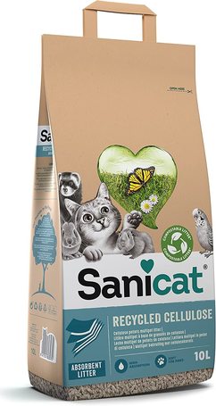 Sanicat Multipet cellulóz alom macskáknak és egyéb kisállatoknak