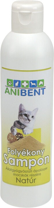 Anibent șampon natural pentru pisici cu nămol medicinal cu bentonită - zoom