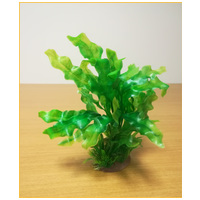 Akváriumi palás műnövény hosszú hullámos levelekkel #6