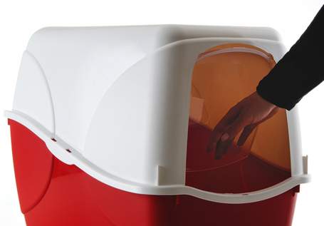 MPS Buffy fedett macskatoalett szénszűrővel