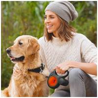 Flexi Neon fényvisszaverő automata szalagpóráz sárga-fekete színben #5