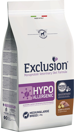 Exclusion Dog Hypoallergenic Rabbit & Potato Medium & Large