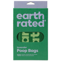Earth Rated pachet de saci pentru deșeuri canine cu mâner