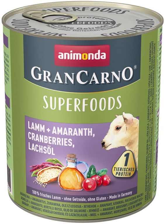 Animonda GranCarno Superfoods cu miel și afine - zoom