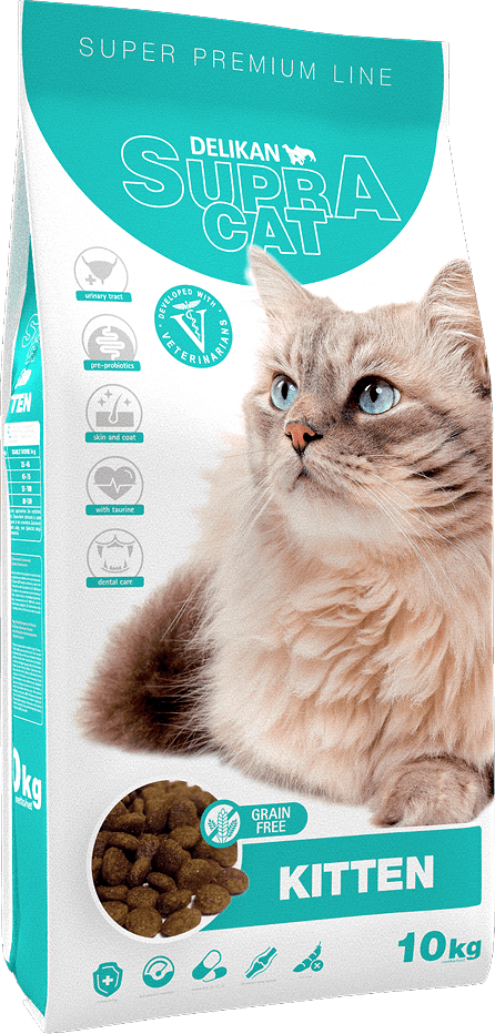 Supra Cat Kitten - Hrană uscată pentru pisici junior