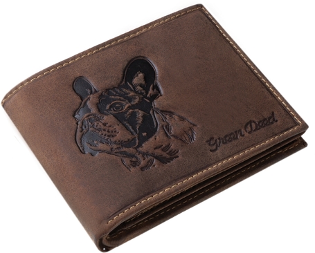 GreenDeed kutyás bőr pénztárca