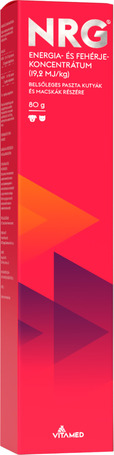 NRG energizáló paszta adagolófecskendőben