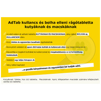 AdTab kullancs és bolha elleni rágótabletta kutyáknak #5