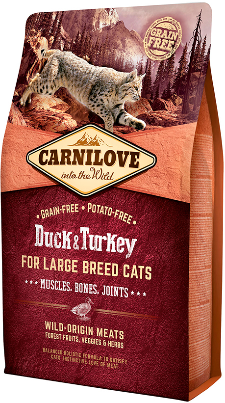Carnilove Duck & Turkey for Large Breed Cats