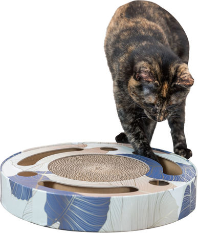 Trixie kaparó dob macskáknak labdákkal és macskamentával