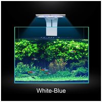 M-180 fehér/kék fényű mini akváriumi LED lámpa 15-25 cm-es akváriumokhoz #2