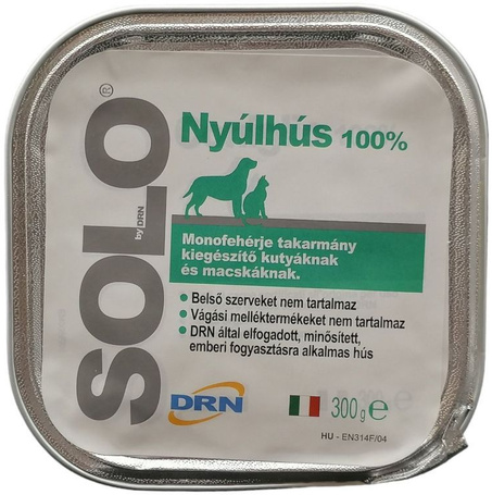 Solo Hypoallergenic Monoprotein nyúlhús pástétom