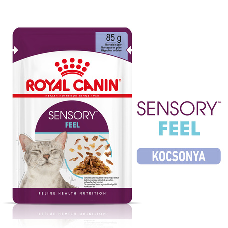 Royal Canin Sensory Feel Jelly - Zselés felnőtt macska nedves táp fokozott érzék hatással