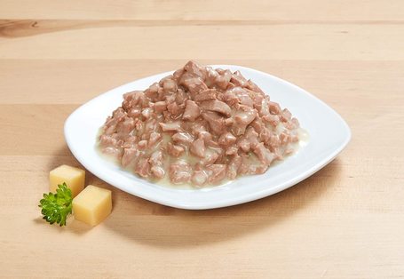 Vitakraft Poésie alutálkás macskaeledel pulykahússal sajtszószban