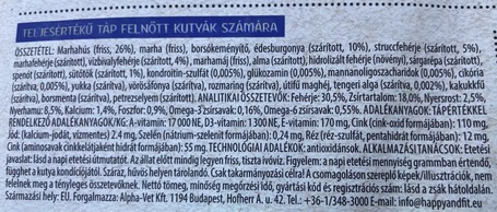 Happy&Fit Superior Fresh Beef, Ostrich & Waterbuffalo