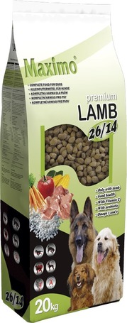 Maximo Lamb & Rice gabonamentes kutyatáp érzékeny emésztésre