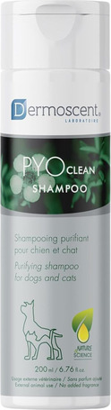 Dermoscent PYOclean Shampoo kutyáknak és macskáknak Dermoscent PYOclean Shampoo kutyáknak és macskáknak