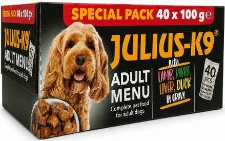 Julius-K9 hrană umedă completă pentru câini adulți