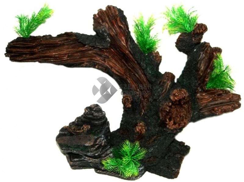 Copac artificial, element decorativ pentru acvariu - zoom