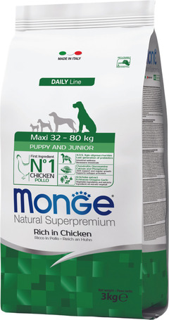 Monge Daily Line Dog Maxi Puppy & Junior (28/16)