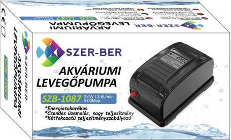 SzerBer SZB levegőztető pumpák akváriumba