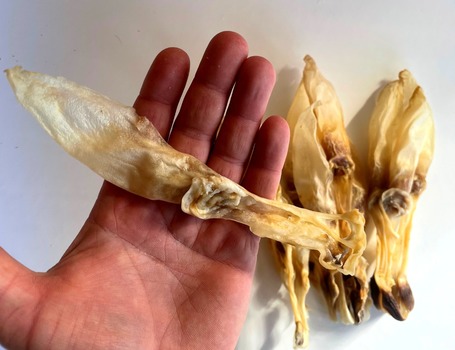 Barf Love szárított nyúlfül snack kutyáknak