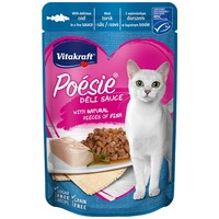 Vitakraft Poésie Délice Cod szószos eledel macskáknak alutasakban #2