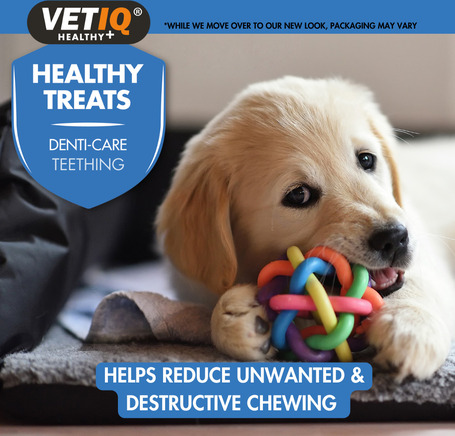 Vetiq Healthy Treats Denti-Care Teething jutalomfalat kölyökkutyáknak