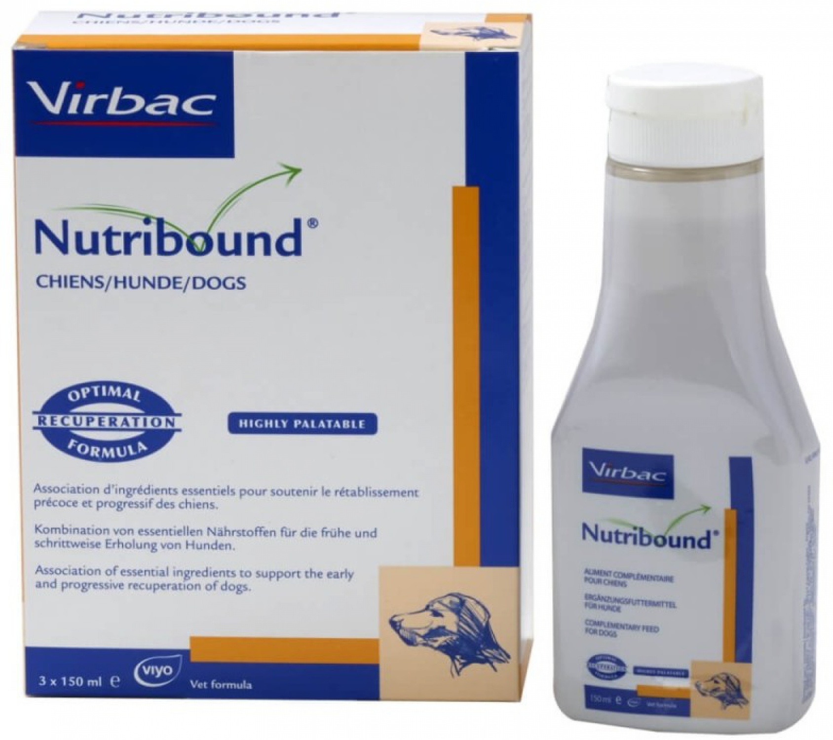 Virbac Nutribound soluție orală aromatizată pentru pisici