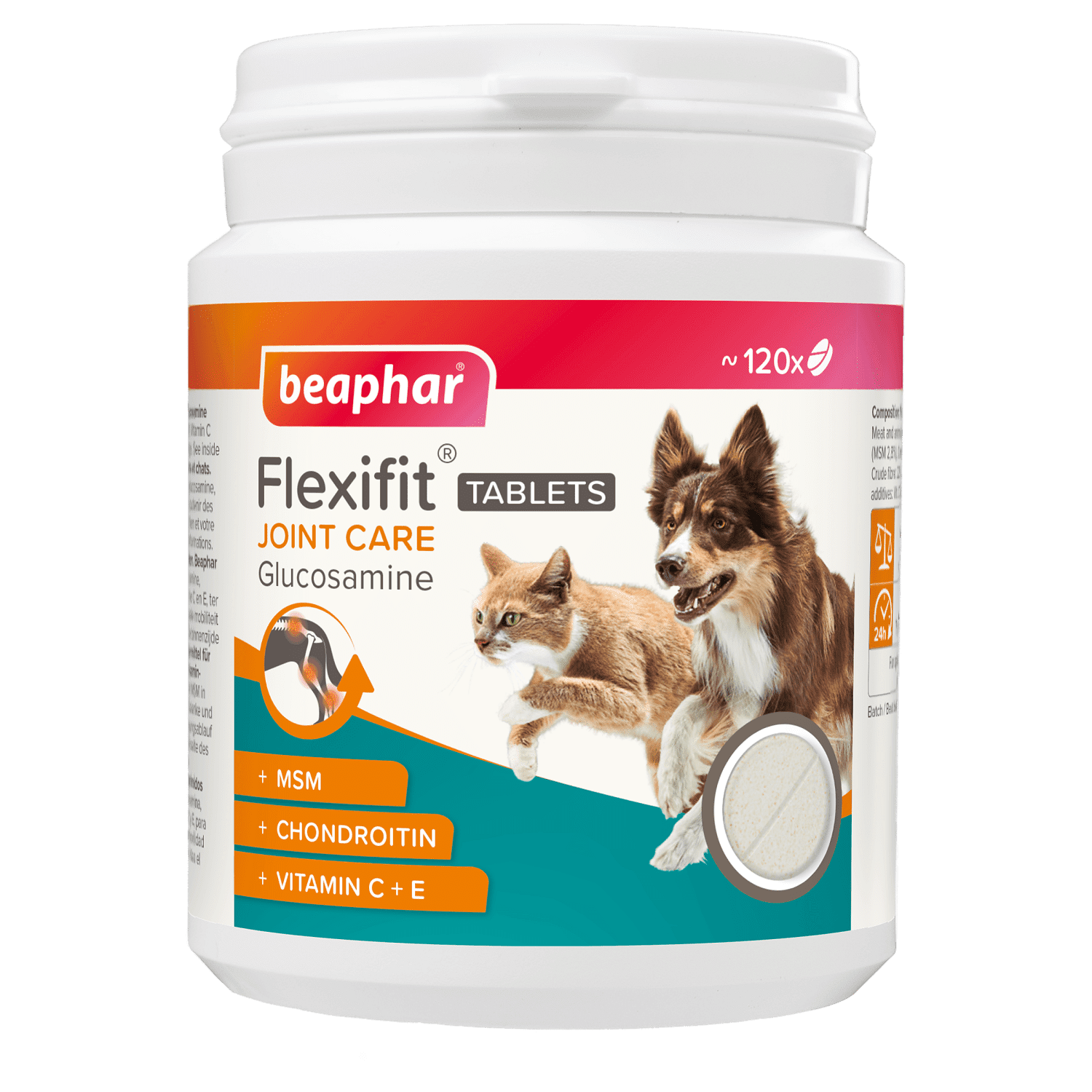 Beaphar Flexifit comprimate cu glucozamină 120 buc