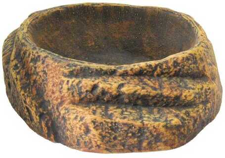 Kerámia medence terráriumba, fürdőtál hüllőknek (sarok)