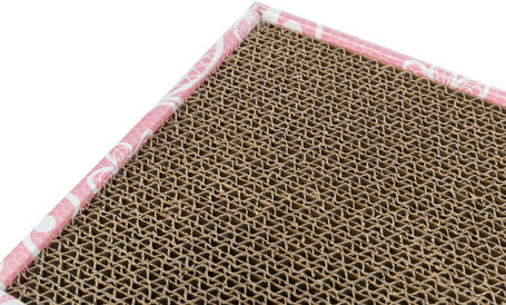 Trixie téglalap karton kaparó macskáknak labdákkal